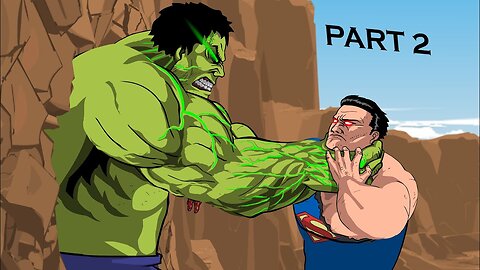 Superman vs Hulk Em Animação (Part 2) - Legendado