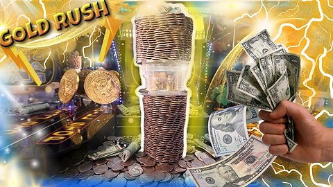 👍🏻Some Times "EVERYTHING WORKS OUT!" Playing this Huge Coin Tower in the High Stakes Coin Pusher!