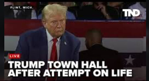 Trump Holds Town Hall in Flint, Michigan [FULL]