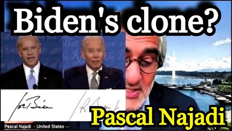 Pascal Najadi HUGE Disclosure: Biden's clone?