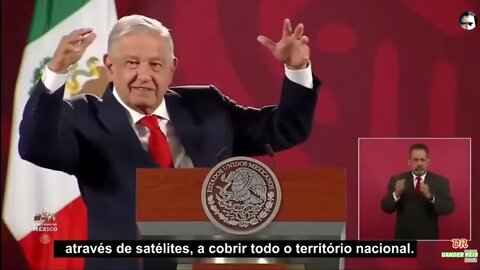 PRESIDENTE DO MEXICO AFIRMA QUE SATELITES NÃO EXISTE COMO CONHECEMOS.