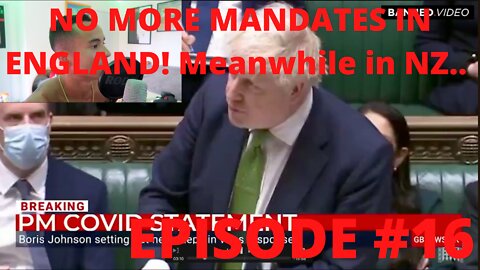 NO MORE MANDATES IN ENGLAND! Meanwhile in NZ.. | The 7pm Daily Dose w/ Benny McKay #16