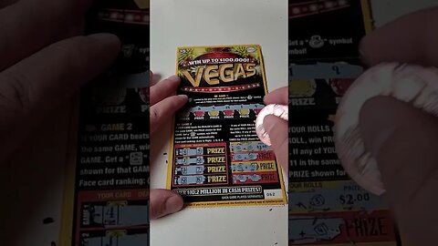 Vegas Lottery Ticket Scratch Offs from the Kentucky Lottery! #lottery