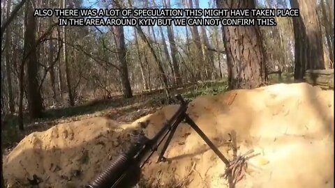 🔴 Ukraine War Ukrainian Soldier Takes Russian Rifle Round To His Machine Gun During Firefight