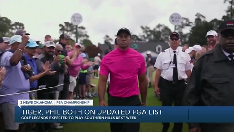 Woods, Mickelson make final 2022 PGA Championship field