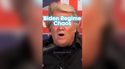 Steve Bannon: Trump Wants Stability, Biden Wants Chaos & Disorder (Order Out of Chaos) - 1/9/24