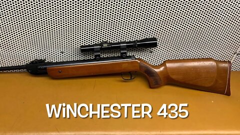 Winchester model 435 break action pellet rifle made in 1970 diana 35