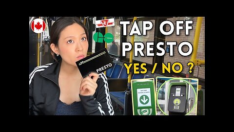 Do you have to TAP OFF Presto on the TTC and GO train?