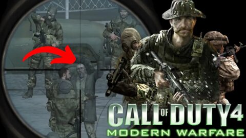 CALL OF DUTY 4: MODERN WARFARE – GAMEPLAY CAMPANHA SNIPER ONE SHOT, ONE KILL !! 🔥🔥