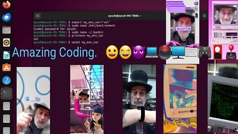 Ubuntu Environment Variable Setup. 😀😂😈💻🖲🖥⌨🎮🎴🕹
