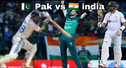 🇵🇰 PAK VS 🇮🇳 INDIA MATCH HIGHLIGHTS Rohit sharma and shubman gill good opening