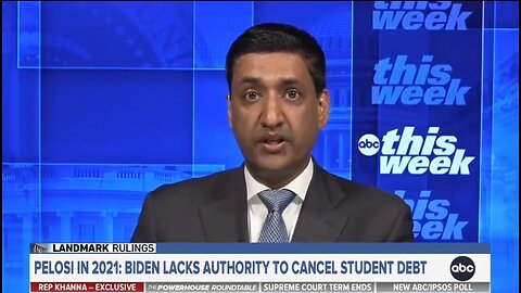 Rep Ro Khanna: Supreme Court Is Dangerous