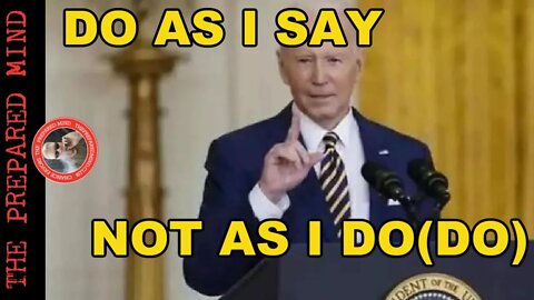 Pres Biden scolds YOU!