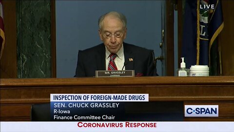 Chairman Grassley's Opening Remarks