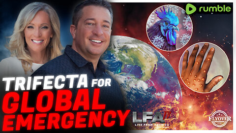 ALERT! We have a Trifecta for a Global Emergency. What can YOU DO | FLYOVER CONSERVATIVE 8/26/24 @3pm