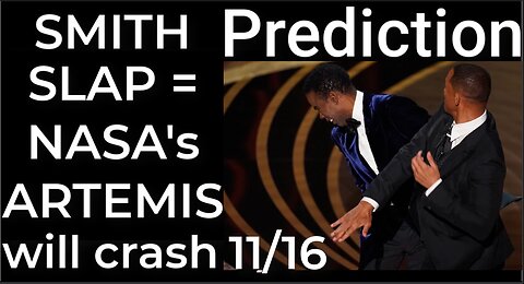 Prediction - SMITH SLAP = NASA's ARTEMIS will crash Nov 16