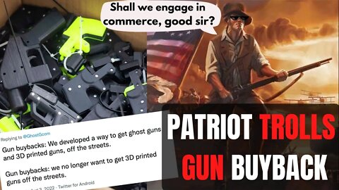 Patriot Trolls Gun Buy Back | Houston Mayor FAIL