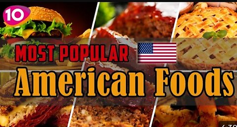 Incredible top 10 most popular American / USA Street food