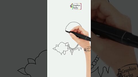 whiteboard animation draw skull #graphicstechs #whiteboardanimation