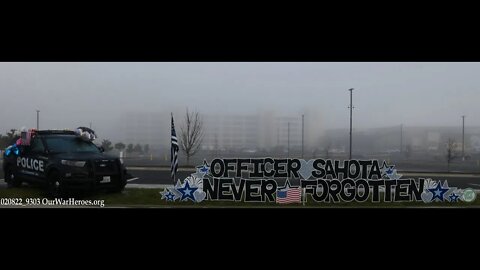 Honoring Officer Donald Sahota -Ridgefield, WA 02/08/22 - Photos/Videos by Q Madp