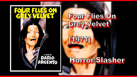 Four Flies On Grey Velvet/Quattro Mosche Di Velluto Grigio (1971) | HORROR/SLASHER | FULL MOVIE