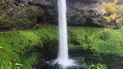 BEST WATERFALL HIKE IN OREGON! 4K | SILENCE & BEAUTY | Trail of Ten Falls | Silver Falls State Park