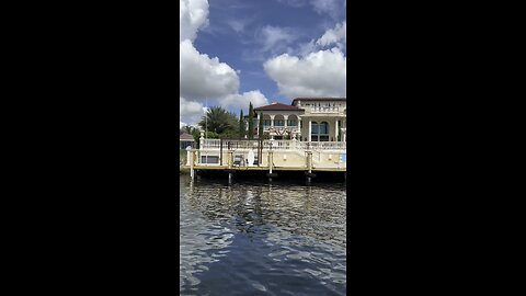 Water front homes in Pompano beach #florida #usa