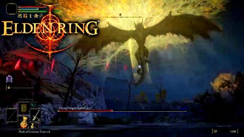 Elden Ring - Boss Fight - Flying Dragon Agheel