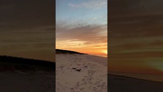 Clouds and a sunset