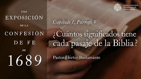 ¿Cuántos significados tiene cada pasaje de la Biblia? - Pastor Héctor Bustamante