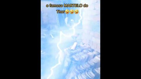 O FAMOSO MARTELO DO THOR VERSAO BRASILEIRA #comedia #shorts