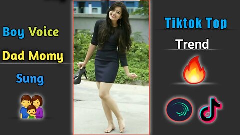 Boy Voice Dad Mummy New Trend🔥 Video | Tiktok trending video editing || Alightmotion trend