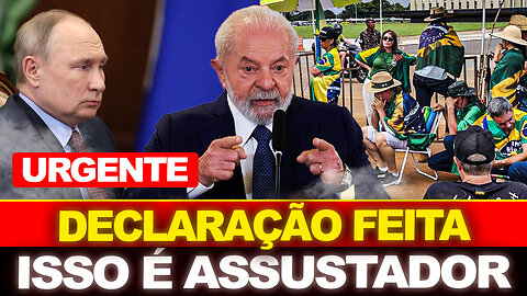 URGENTE !! Lula faz declaração ASSUSTADORA !! Brasileiros se REVOLTAM !!