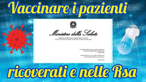 Ancora una Circolare del Ministero della Salute per spingere le vaccinazioni!