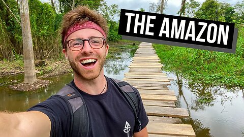 Exploring the AMAZON RAINFOREST in PERU (this was epic!)