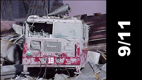 9/11 Graveyard Memorial for the Emergency Trucks destroyed in Twin Towers attack Sep 11 2001