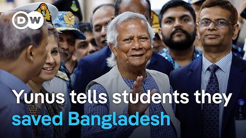 Muhammad Yunus welcomes a 'second independence' for Bangladesh | DW News | VYPER