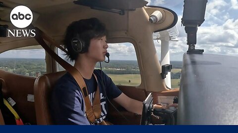 19-year-old pilot seeks to become the youngest to fly solo to all seven continents