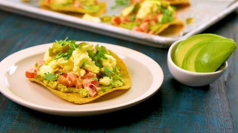 Better Breakfast Pizza with Avocado & Eggs