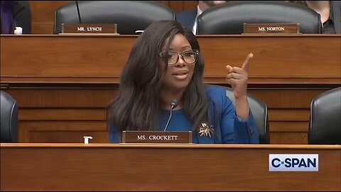 Rep Jasmine Crockett Makes Everything About Race