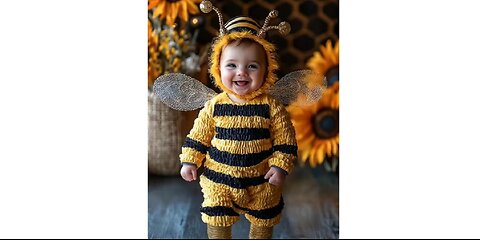 Kids in cute animal outfit