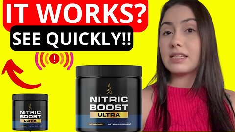 NITRIC BOOST ULTRA - ((⛔NEW BEWARE!!⛔)) - NITRIC BOOST ULTRA REVIEW - NITRIC BOOST ULTRA REVIEWS