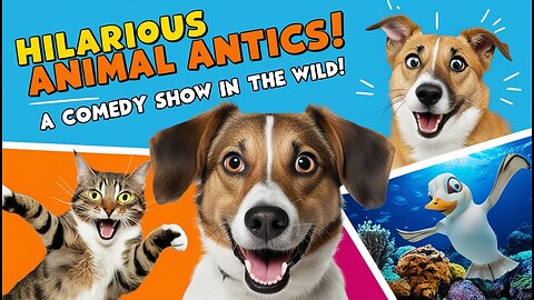 Hilarious Animal Antics: A Comedy Show in the Wild!