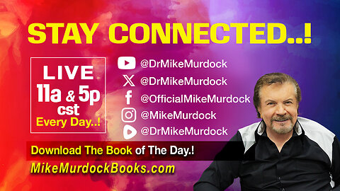 Fri. Sept. 6 - Wisdom World With Mike Murdock..!