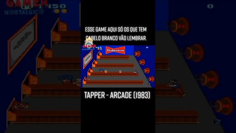 Tapper - Arcade (1983) #gamerbrasil #anos80 #nostalgia #retro #arcade #daumgame