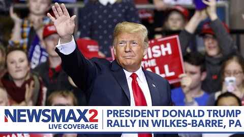 LIVE: President Donald Trump campaign rally in Wilkes-Barre, Pa. | NEWSMAX2