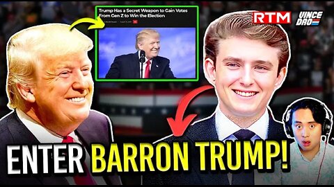 Trump Drops SECRET PLAN With Barron Trump To Win Over Gen Z Voters !