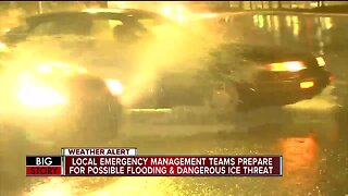 Local emergency management teams prepare for the storm