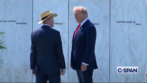 Trump Pays Tribute To Those Lost On Flight 93 in Shanksville, PA