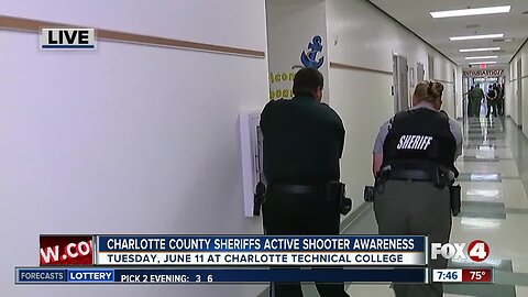 Charlotte County Sheriffs to hold active shooter training - 7:30am live report